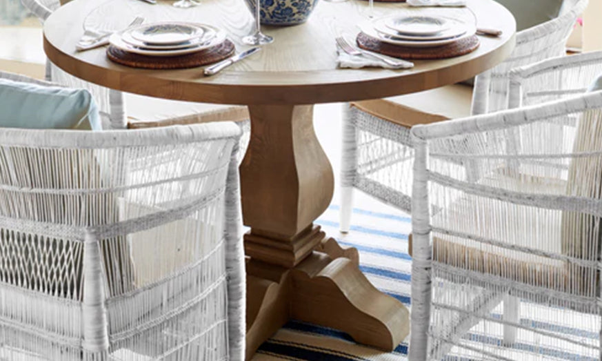 3 Ways to Style One of a Kind Hand Made Malawi Chairs