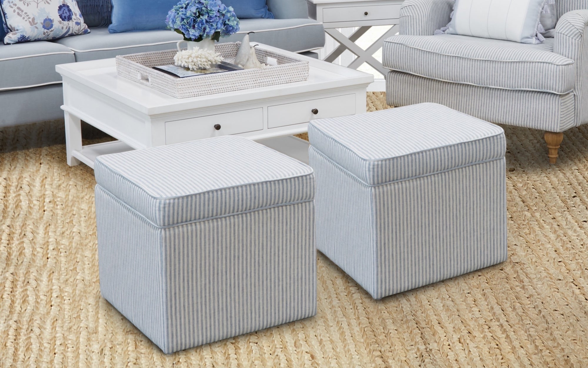 Using Storage Ottomans For Style and Function