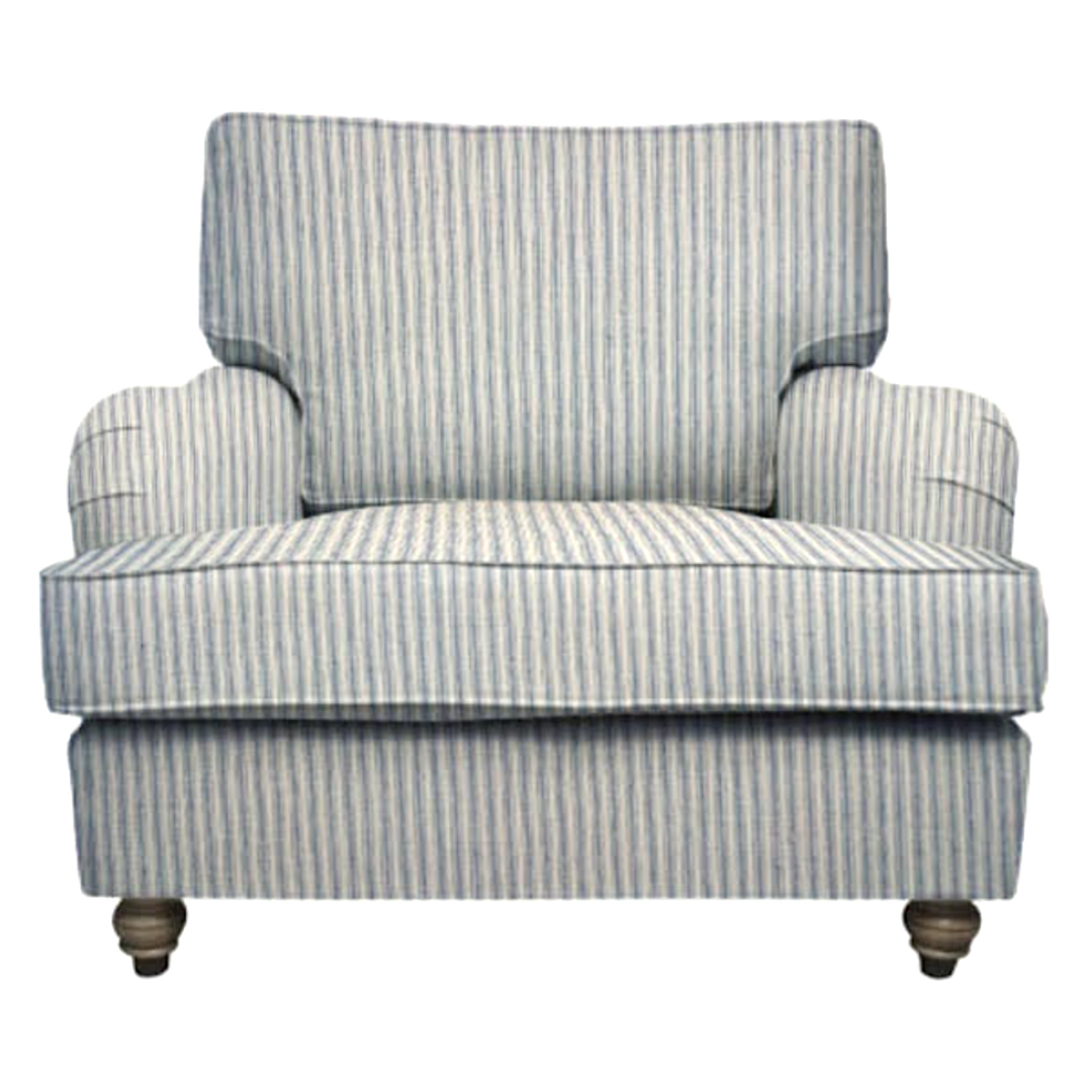 Hamptons Living Room Package - Blue Striped