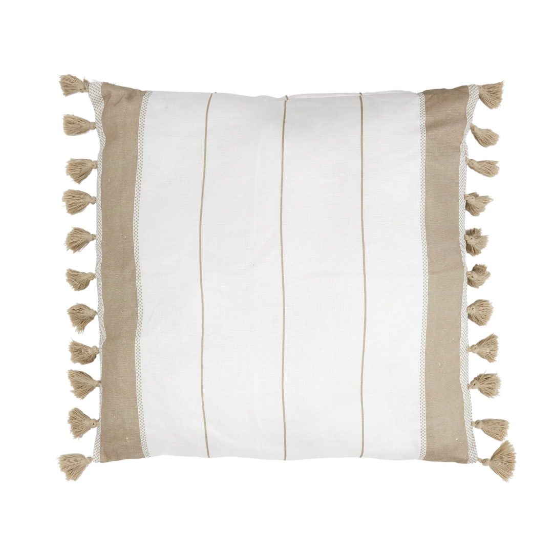 Natural Southampton Cushion - Square - OVERSTOCK