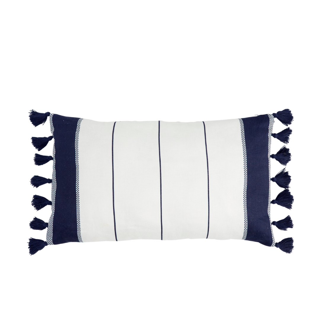 Navy Southampton Cushion - Rectangle - OVERSTOCK